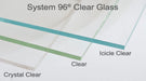 Clear Transparent System96 Fine Glass Frit fusible glass frit Oceanside Compatible System96 Coe96 at www.happyglassartsupply.com