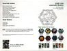 Carolyn Kyle Presents Mosaic Stepping Stone Patterns & Instructions – Vegetable Garden 16 inch Hexagon Form - Full-Size Glass Art Patterns  Materials Needed List, This packet contains two identical patterns Step-By-Step detailed instructions  CKE-194 is the pattern number A terrific Glass Artist Gift Present Happy Glass Art Supply www.happyglassartsupply.com