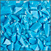 Turquoise Blue Opal Opalescent System96 Oceanside Compatible™ Coe96 Fusible Glass Coarse Frit Happy Glass Art Supply www.happyglassartsupply.com