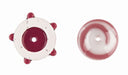 Light Raspberry Purple Transparent RT-142-96 Glass Rods Coe96 Oceanside Compatible™ System 96® Glass Fusion Glass Fusing Warm Glass Rods for Beadwork Bead Making Mosaic dots Happy Glass Art Supply www.happyglassartsupply.com