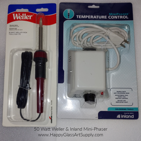Weller 1175, 50 watt Soldering Iron & Mini Phaser Combination (2 tools —  Happy Glass Art Supply