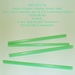Pastel Green/Easter Green Opal RO-2222-96 Glass Rods Coe96 Oceanside Compatible™ System 96® Glass Fusion Glass Fusing Warm Glass Opalized Opalescent Glass Rods for Beadwork Bead Making Mosaic dots Happy Glass Art Supply www.happyglassartsupply.com