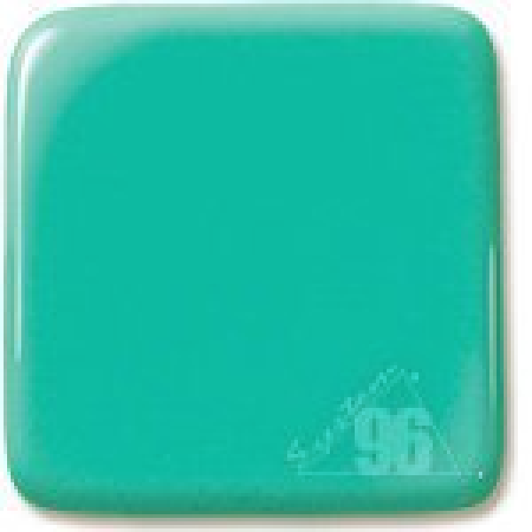 F3-2232-96 Turquoise Green Opal Medium Glass Frit System96 Oceanside Compatible Fusible Glass 4lb Coe 96 System 96 Happy Glass Art Supply www.HappyGlassArtSupply.com