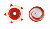 Red Opal RO-2502-96 Glass Rods Coe96 Oceanside Compatible™ System 96® Glass Fusion Glass Fusing Warm Glass Opalized Opalescent Glass Rods for Beadwork Bead Making Mosaic dots Happy Glass Art Supply www.happyglassartsupply.com
