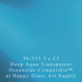 Deep Aqua Transparent System96 Oceanside Compatible™ Coe96 Fusible Glass Powder Frit Happy Glass Art Supply www.happyglassartsupply.com