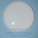 Fusible Glass Fusible Glass 2" WaterJet PreCut Circle White Opal Opalescent Opalized Opaque System96® - Oceanside Compatible™ Terrific for Fusing, Mosaic & Stained Glass System96 Happy Glass Art Supply www.happyglassartsupply.com 