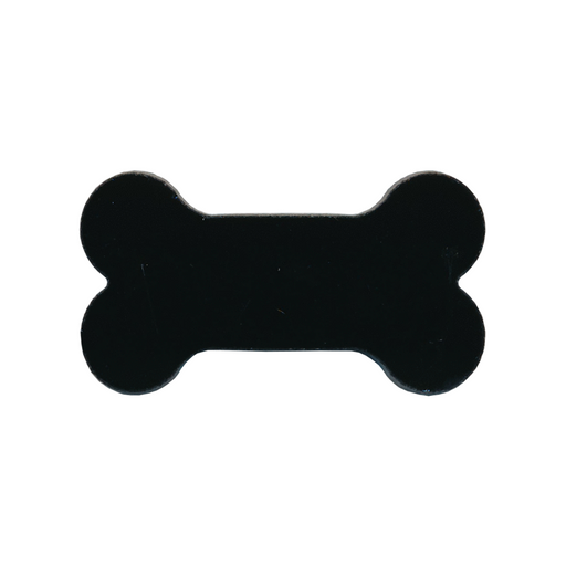 Dog Bone Black Opal PreCut System 96® System 96® Oceanside Compatible™ Waterjet Cut Fusible Glass Shape Happy Glass Art Supply www.happyglassartsupply.com