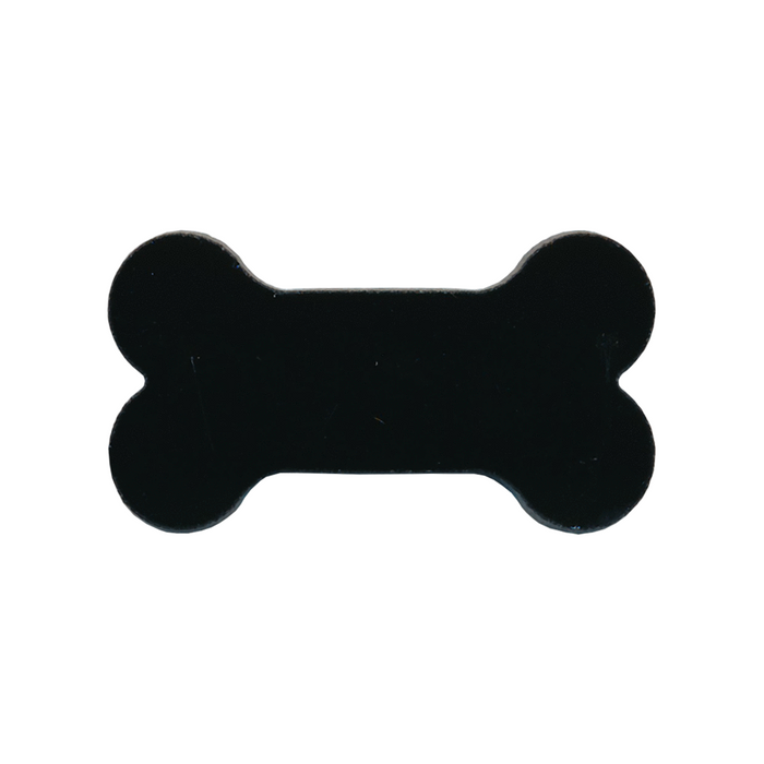 Dog Bone Black Opal PreCut System 96® System 96® Oceanside Compatible™ Waterjet Cut Fusible Glass Shape Happy Glass Art Supply www.happyglassartsupply.com