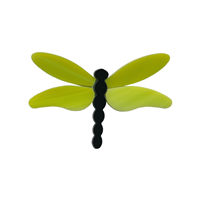 Dragonfly Small Green Wings PreCut System 96® Happy Glass Art Supply www.happyglassartsupply.com