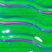 CBS Dichroic Magenta / Aqua / Green on Clear Ripple Transparent Oceanside Compatible™ System 96 ®  Happy Glass Art Supply www.HappyGlassArtSupply.com