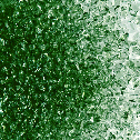 Dark Green Transparent fusible glass frit Oceanside Compatible System96 Coe96 at www.happyglassartsupply.com