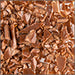 Chestnut Brown Opal Opalescent System96 Oceanside Compatible™ Coe96 Fusible Glass Coarse Frit Happy Glass Art Supply www.happyglassartsupply.com