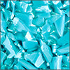 Turquoise Green Opal Opalescent System96 Oceanside Compatible™ Coe96 Fusible Glass Coarse Frit Happy Glass Art Supply www.happyglassartsupply.com