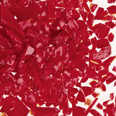Red Opal Opalescent System96 Oceanside Compatible™ Coe96 Fusible Glass Mosaic Frit Happy Glass Art Supply www.happyglassartsupply.com