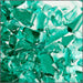 Teal Green Transparent System96 Oceanside Compatible™ Coe96 Fusible Glass Coarse Frit Happy Glass Art Supply www.happyglassartsupply.com