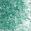 Sea Green Transparent System96 Oceanside Compatible™ Coe96 Fusible Glass Coarse Frit Happy Glass Art Supply www.happyglassartsupply.com