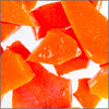 Orange Opal Oceanside Coe96 Mosaic Glass Frit 8.5 oz