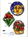 Flourish Art Pattern Book by Lisa Vogt 10 Full-Size patterns.  Amaryllis, Day Lily Basket, sun and Stars, Bird of Paradise A terrific Glass Artist Gift Present Happy Glass Art Supply www.happyglassartsupply.com