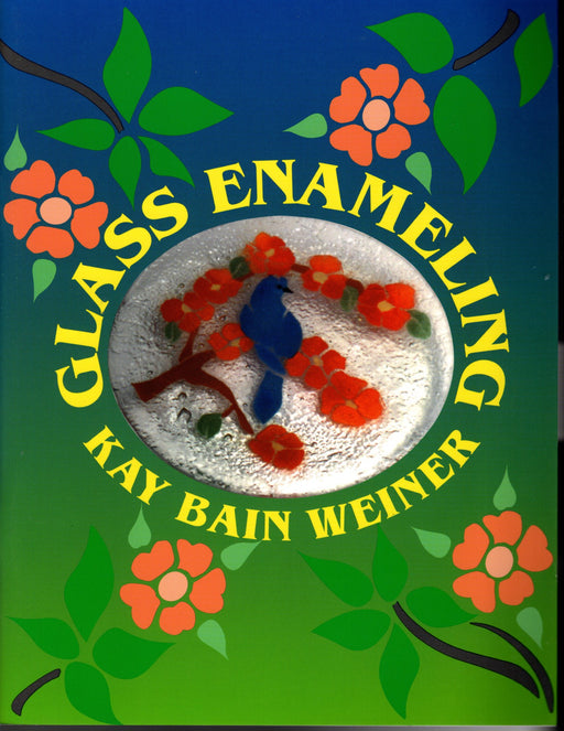Glass Enameling by Kay Bain Weiner Explore another facet of Hot Glass with easy step-by-step instruction manual, complete with stencil patterns, featuring the enameling method of noted glass fuser Peggy Karr, as well as other enameling techniques. A terrific Glass Artist Gift Present Happy Glass Art Supply www.happyglassartsupply.com