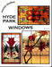 Marick Studios Hyde Park Stained Glass Art Pattern Book by Mari Stein 14 Patterns, color photos of each design for ideas and inspiration  A terrific Glass Artist Gift Present Happy Glass Art Supply www.happyglassartsupply.com
