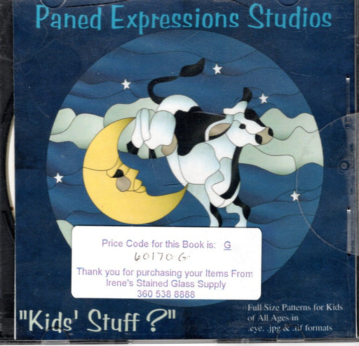 Paned Expression Studios Pattern CD, Kids Stuff Happy Glass Art Supply www.happyglassartsupply.com