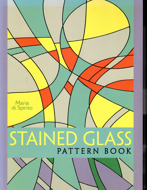 Stained Glass Pattern Book by Maria di Spirito •	180 glass art patterns stepping stones, copper foiled windows, leaded windows, mosaic, glass fusion fusing •	Floral patterns / designs, Nature patterns / designs, Panel patterns / designs and Geometrical patterns / designs for glass art •	Sidelights, round shapes, Half round windows, rectangular, octagonal A terrific Glass Artist Gift Present Happy Glass Art Supply www.happyglassartsupply.com