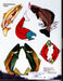 Wildlife of the North Glass Art Pattern Book by Debbie Christ 34 lifelike Easy to make Full-Size Designs Featuring Glass Art design pattern for Eagle, Wolf, Trout, Grayling, Salmon, Rainbow Trout, Fox, Lynx, Dall Sheep, Grizzly Bear, Polar Bear, Loon, Sea Otter, Horned puffin & chick, Wild Iris, Bull Moose, Deer Doe, River Otter, Bear Cub and more A terrific Glass Artist Gift Present Happy Glass Art Supply www.happyglassartsupply.com