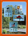 Wind Watchers Glass Art Pattern Book Instructional by Lois Loewen, Brian McMillan, Matthew McMillan 15 Full-size stained glass weathervane patterns Complete glass class instructions and materials lists for all projects within Rooster, Cow, Horse, Rainbow Trout, Grizzly Bear, Dolphin, Canada Goose, Pickup Truck, Sun, Moon, Eagle, Loon & Chick, Bicycle,  A terrific Glass Artist Gift Present Happy Glass Art Supply www.happyglassartsupply.com