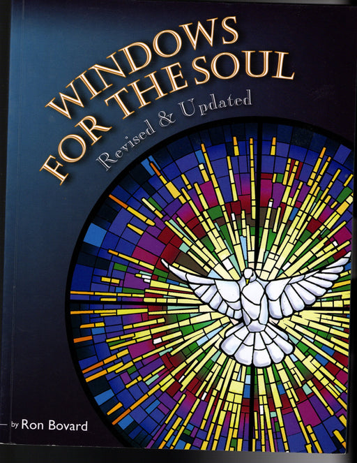 Windows for the Soul - Revised & Updated by Ron Bovard Bovard Studio's fabulous glass painters and designers are an inspiration to see Repairing process techniques of stained glass windows is shared so very well within this book with many color photos to help the knowledge to be understood very well and can be used to add to your knowledge base and inspirations A terrific Glass Artist Gift Present Happy Glass Art Supply www.happyglassartsupply.com