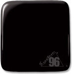 Black Opalescent System96 Oceanside Compatible™ Powder at www.happyglassartsupply.com 
