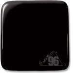 Black Opal - System96 Medium Frit Oceanside Compatible at www.happyglassartsupply.com