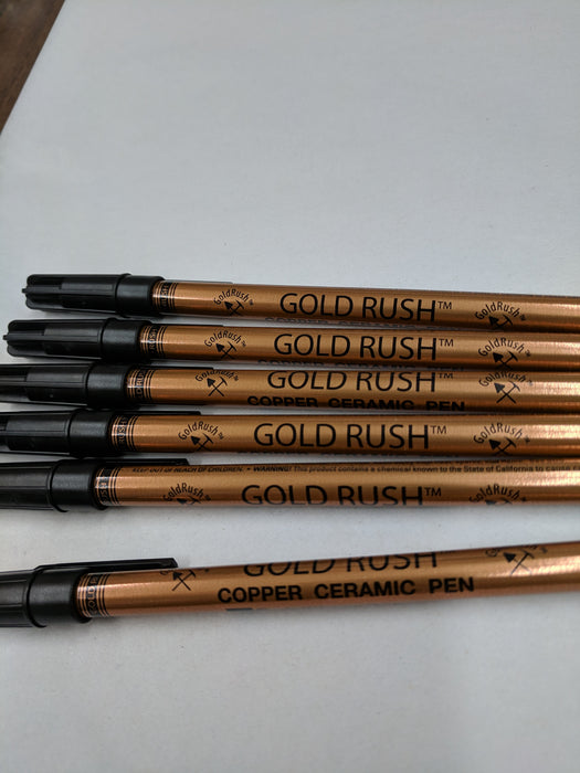 Copper - Gold Rush Ceramic Pen at happyglassartsupply.com