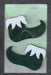 Elf Boot Pair Coe 96 Pre Cut - with White Cuff at www.happyglassartsupply.com