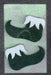 Elf Boot Pair Coe 96 Pre Cut - with White Cuff at www.happyglassartsupply.com