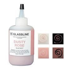 Dusty Rose - Glassline Fusible Paint Pens GA 37 at www.happyglassartsupply.com